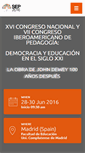 Mobile Screenshot of congresodepedagogia.com